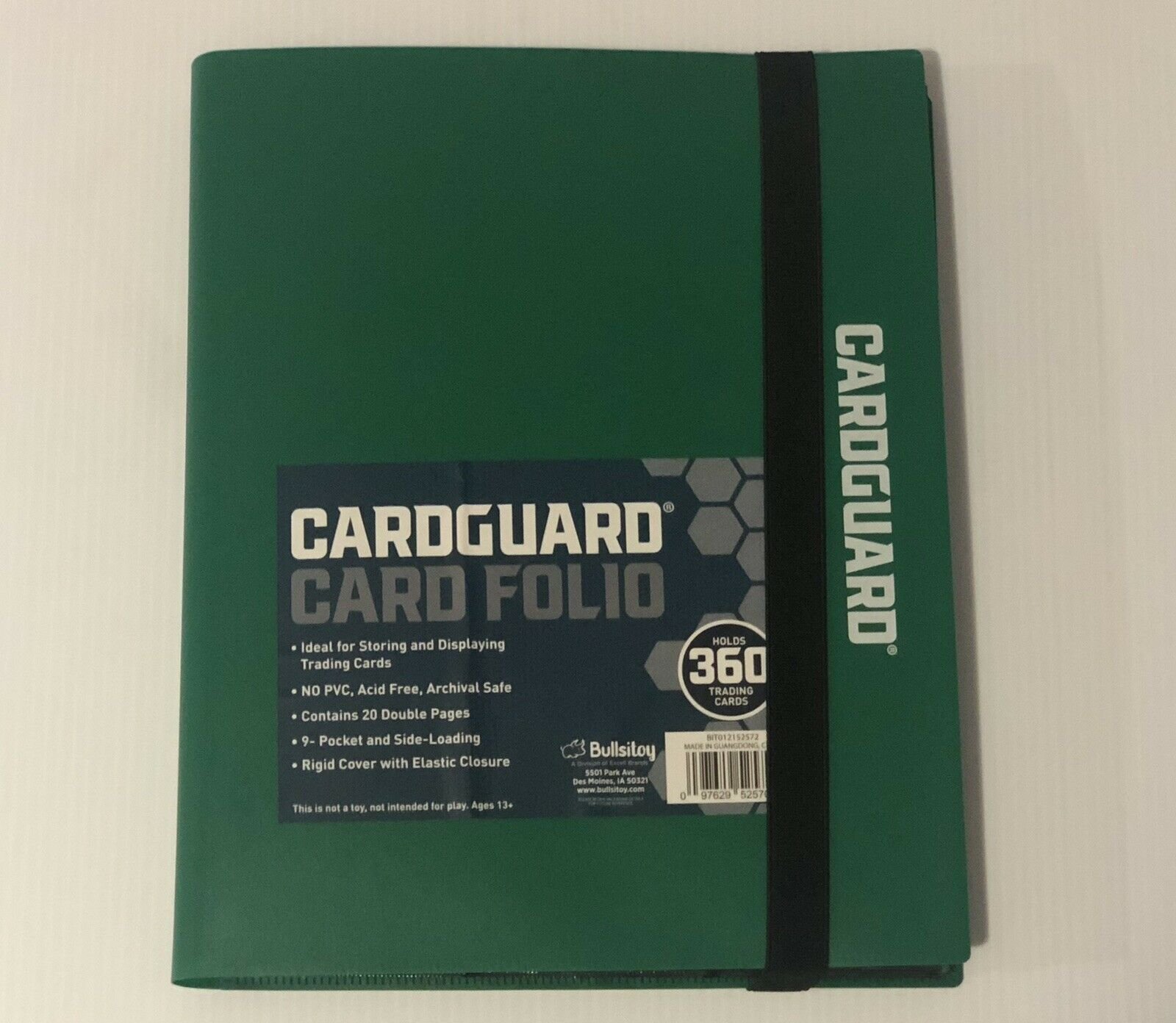 Card Folio 360 Count Binder CardGuard 097629525700