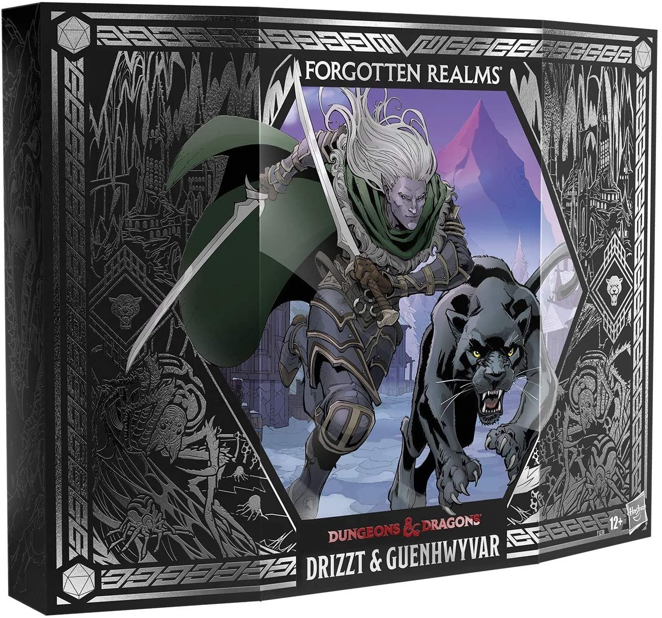 drizzt and guenhwyvar action figure