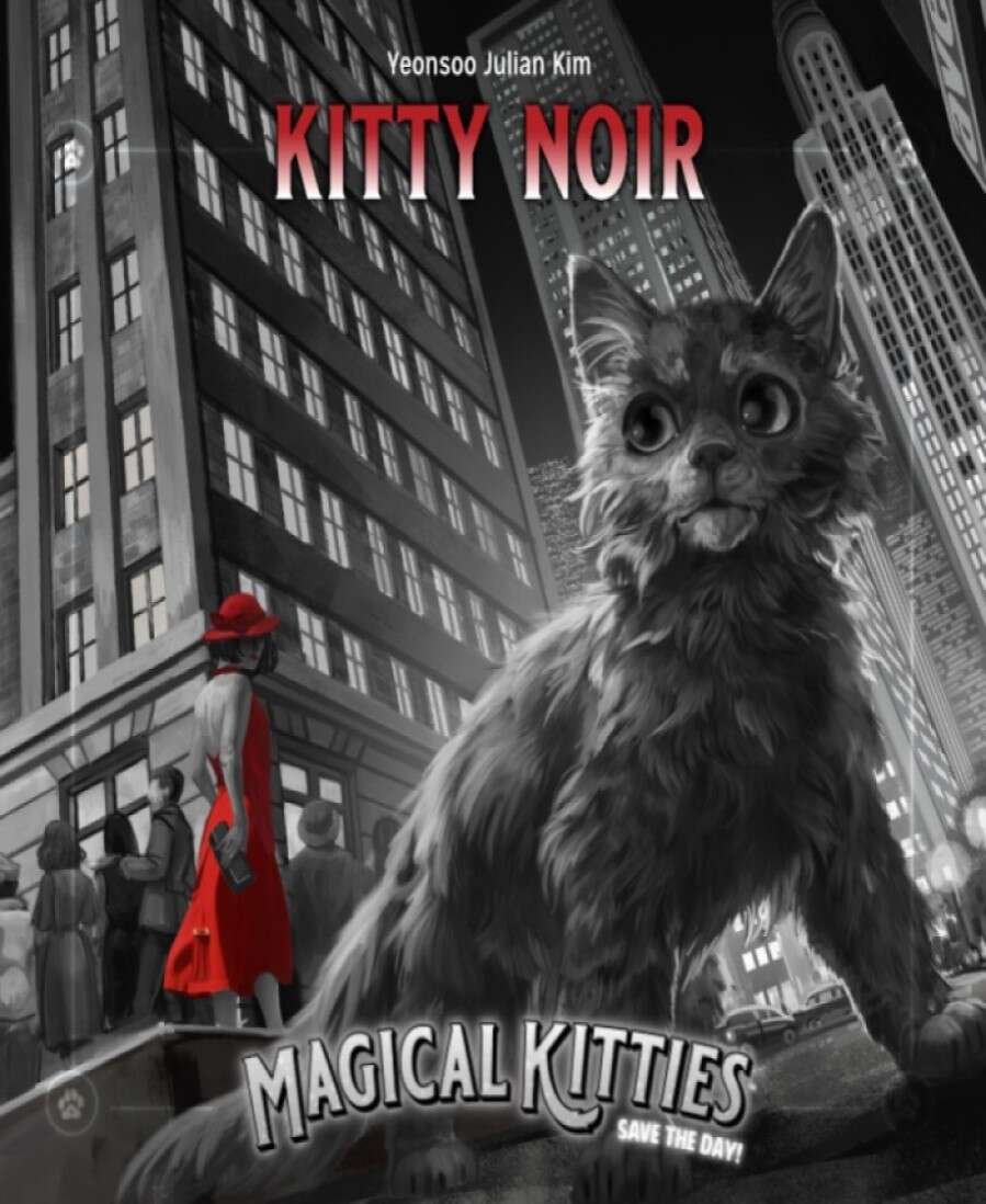 Magical Kitties Save the Day RPG Kitty Noir Hometown & Poster Map 9781589782464