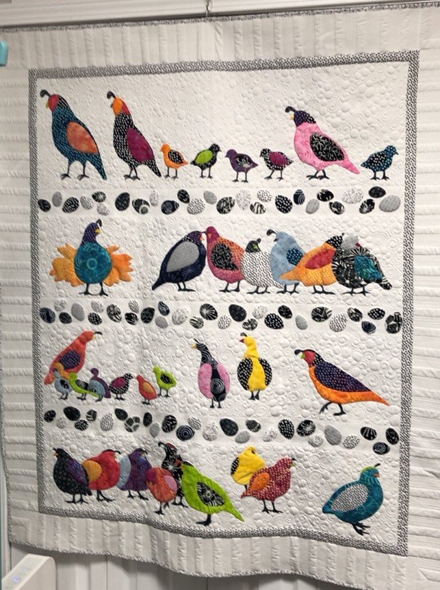 ON HOLD Block Of The Month A Gathering By Barbara Persing