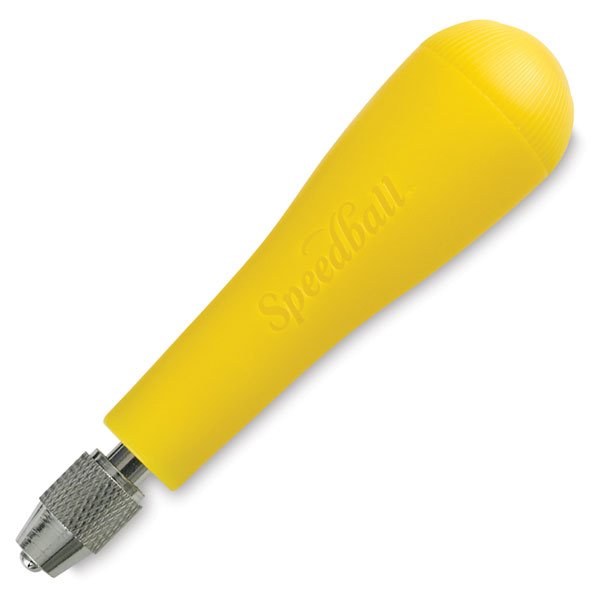 Speedball Lino Handle Linoleum Cutter (Yellow) 651032412417
