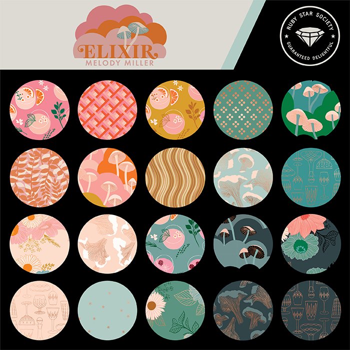Elixir Fabric Collection at Wyldwood Creative