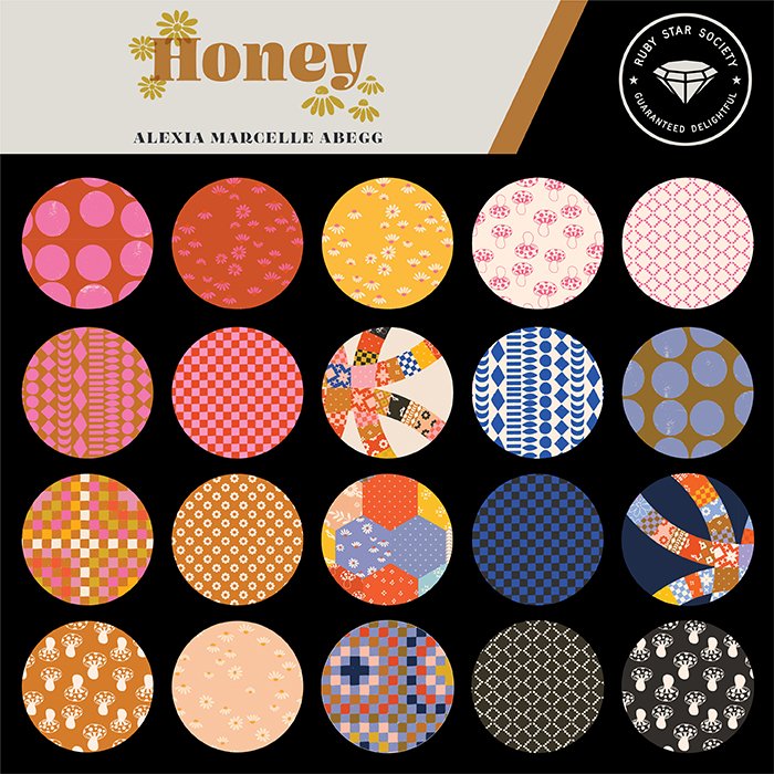 Spooky Honey Fabric Collection at Wyldwood Creative