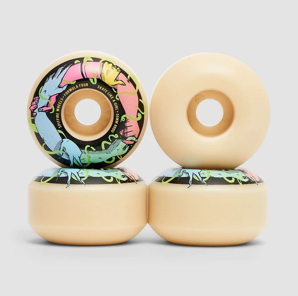 SPITFIRE X Skate Like a Girl Formula Four Radial 99A 53MM