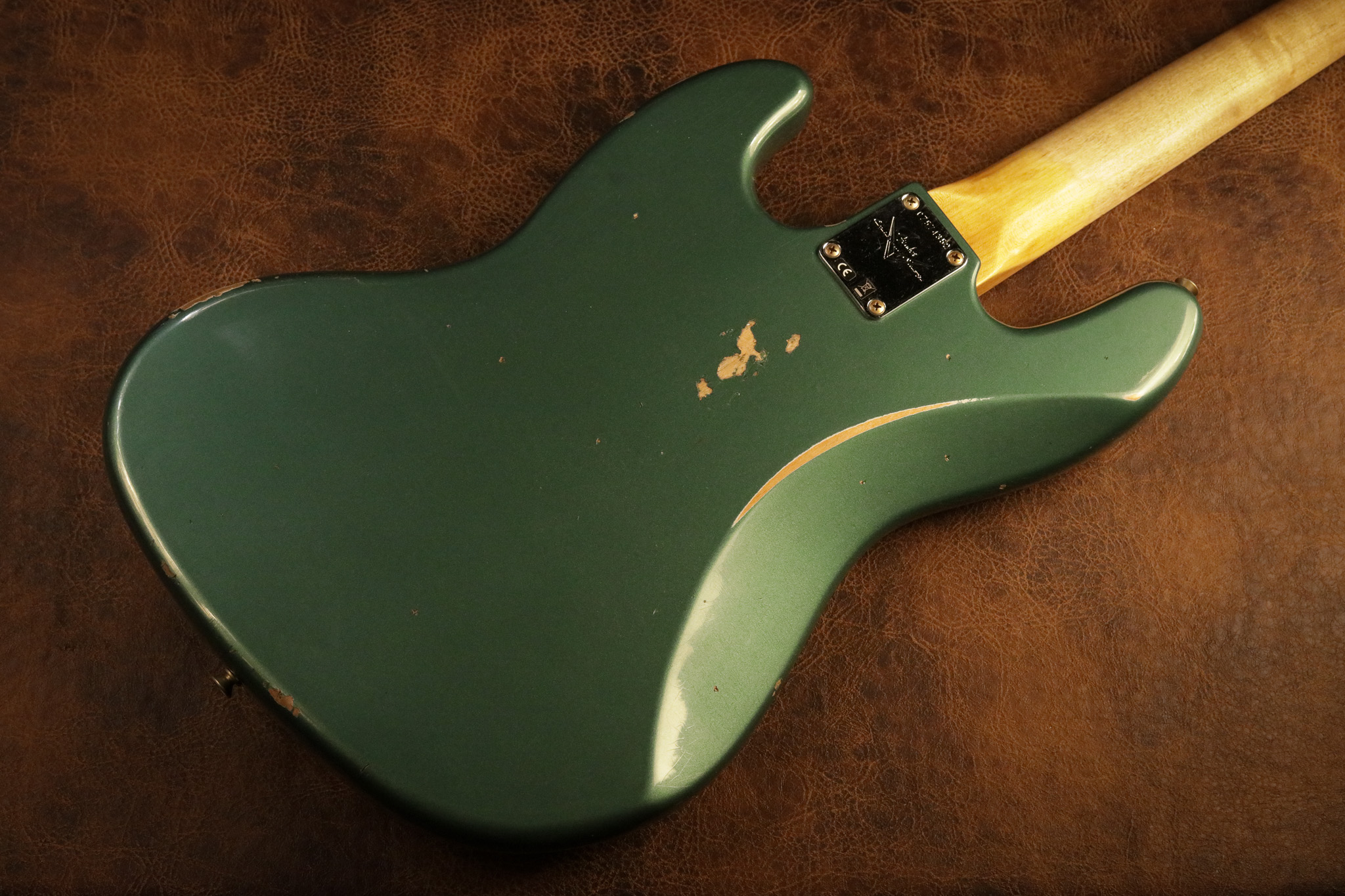グリーンFender jazz bass 70’s vintage Fender Custom Shop 1962 Jazz Bass, Relic, Aged Sherwood