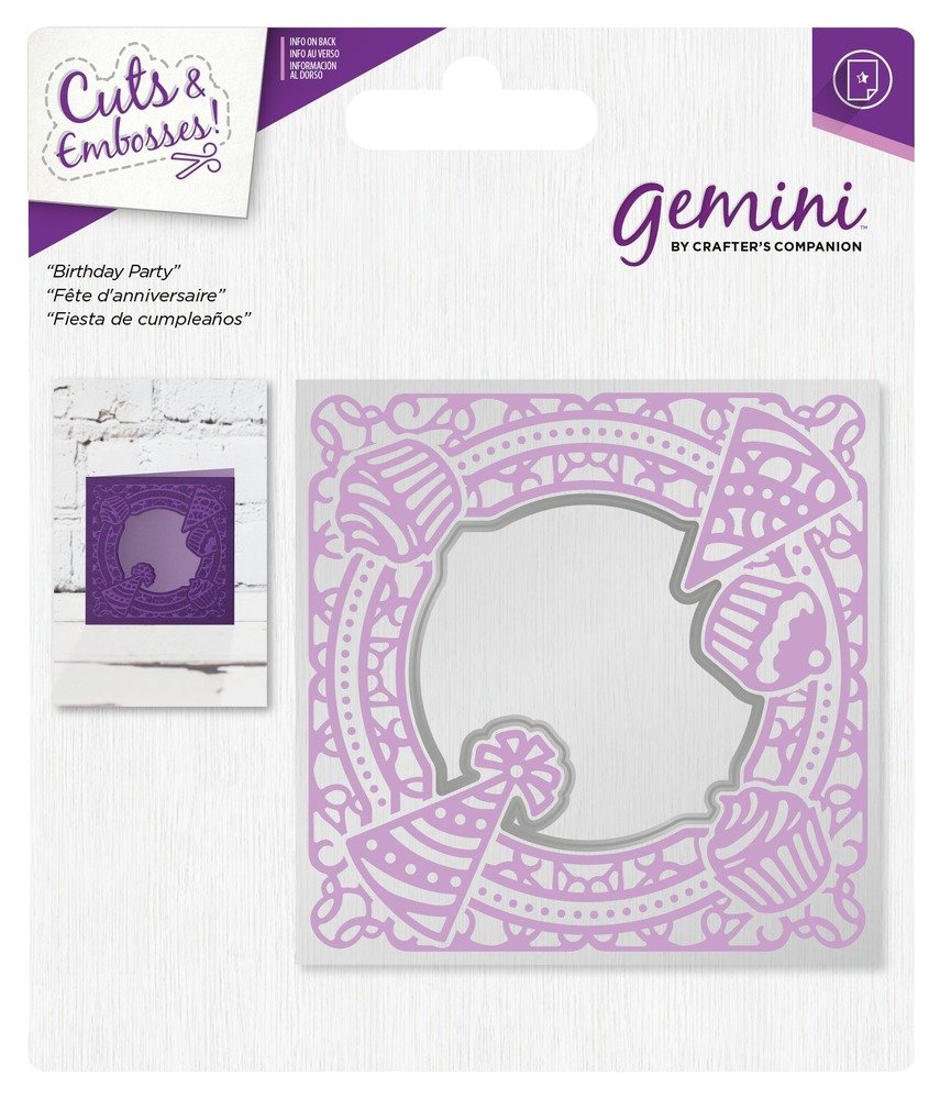 Crafters Companion Gemini Cut /& Emboss Folder-Biarritz Frame