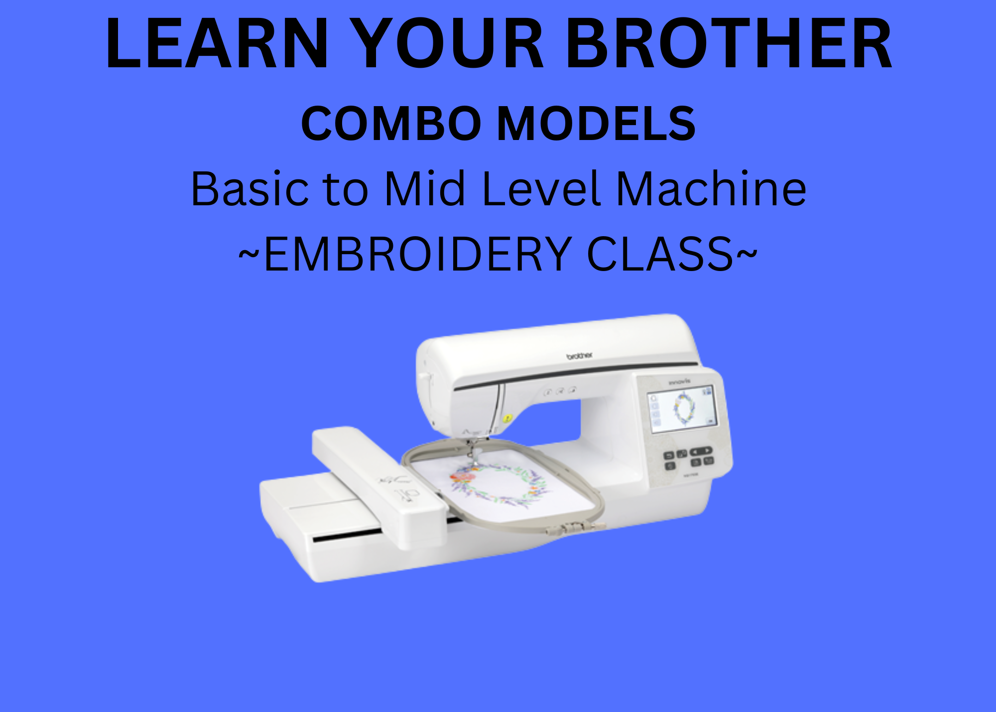 Brother NS2750D Combination Sewing and Embroidery Machine