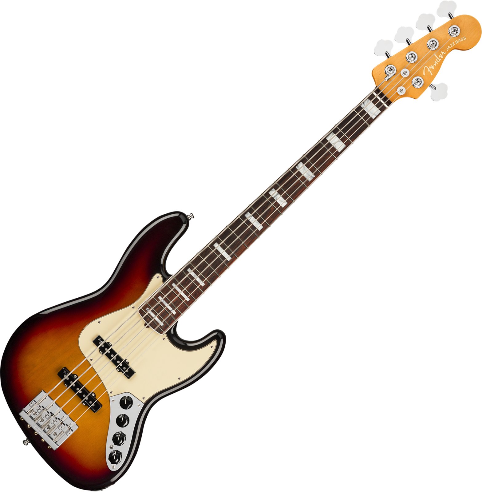 Fender American Ultra Jazz Bass V - Ultraburst with Rosewood