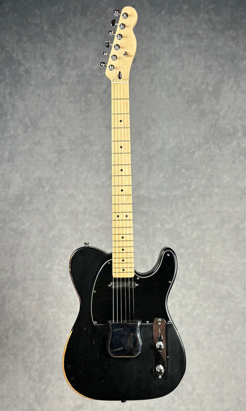 Used Black Partscaster Tele w/ Fender Hardware & Hard Case