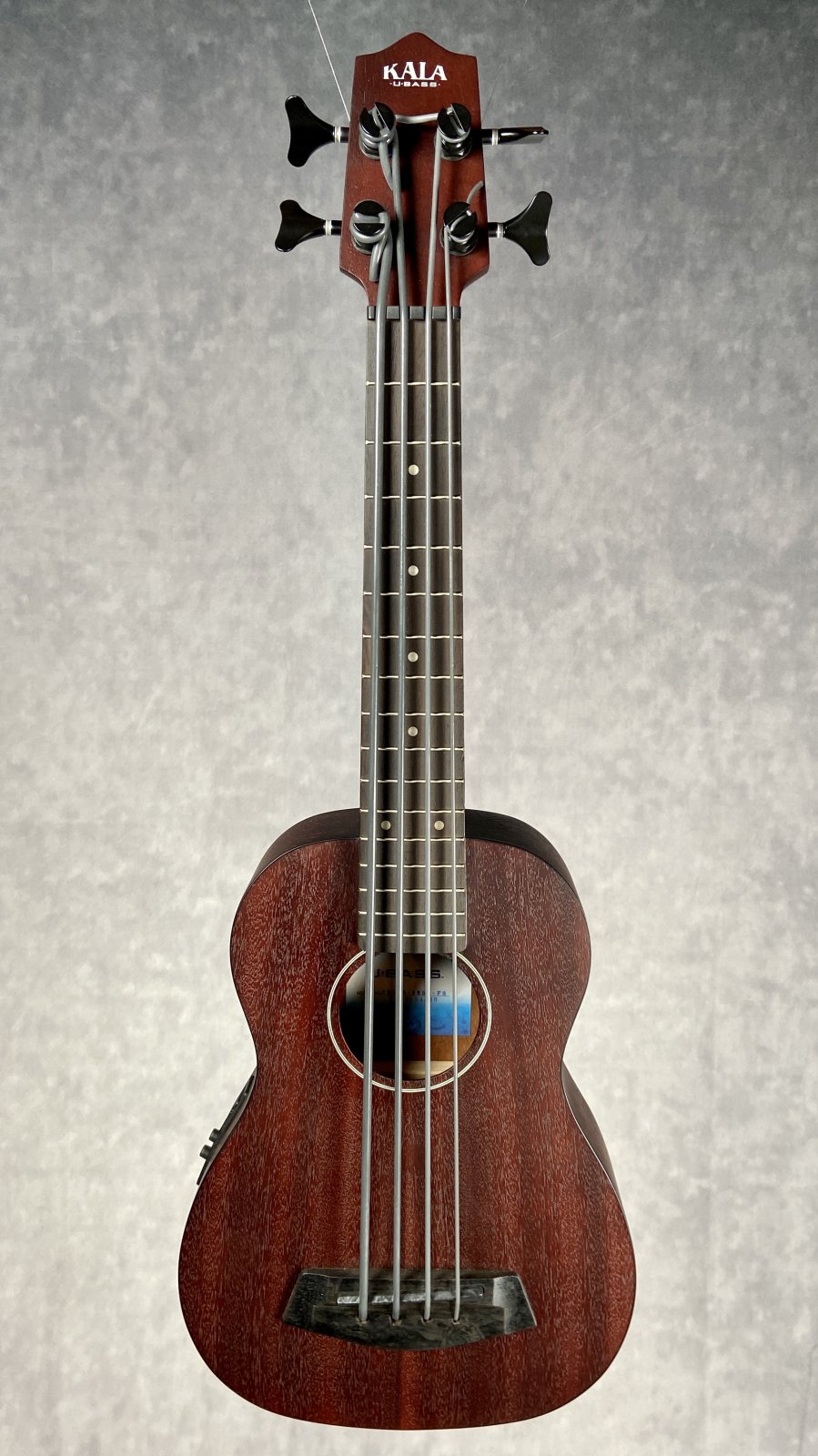 Used Kala Rumbler Mahogany UBass Fretted w/ Gig Bag