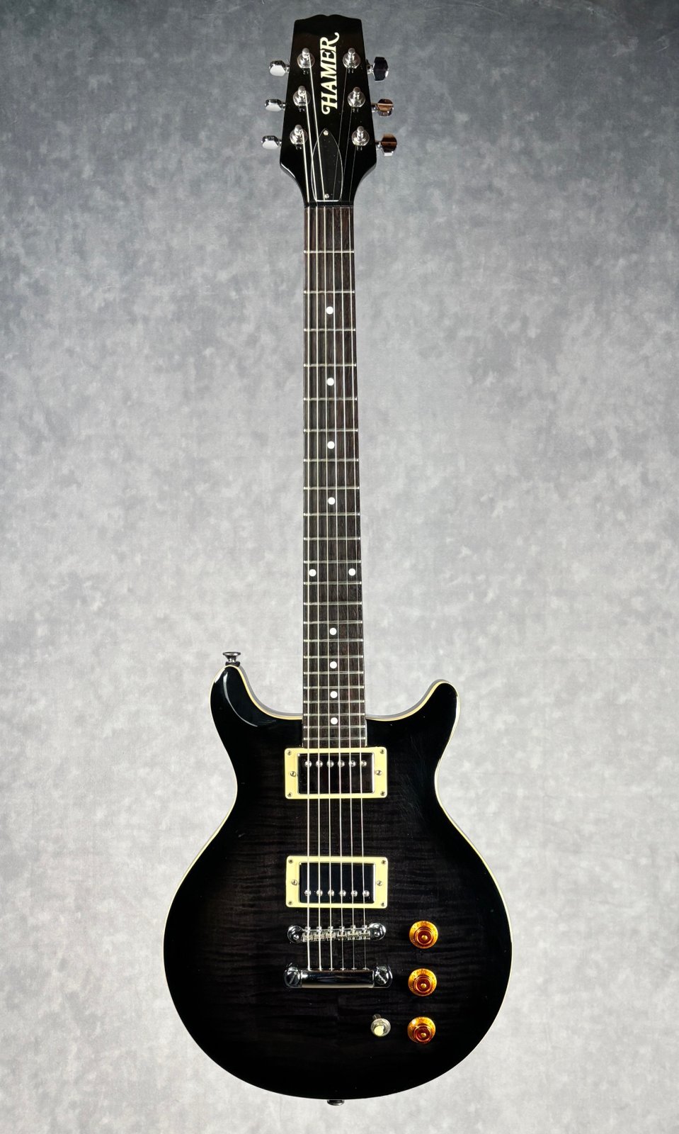 Used Hamer DC Flame Maple Top