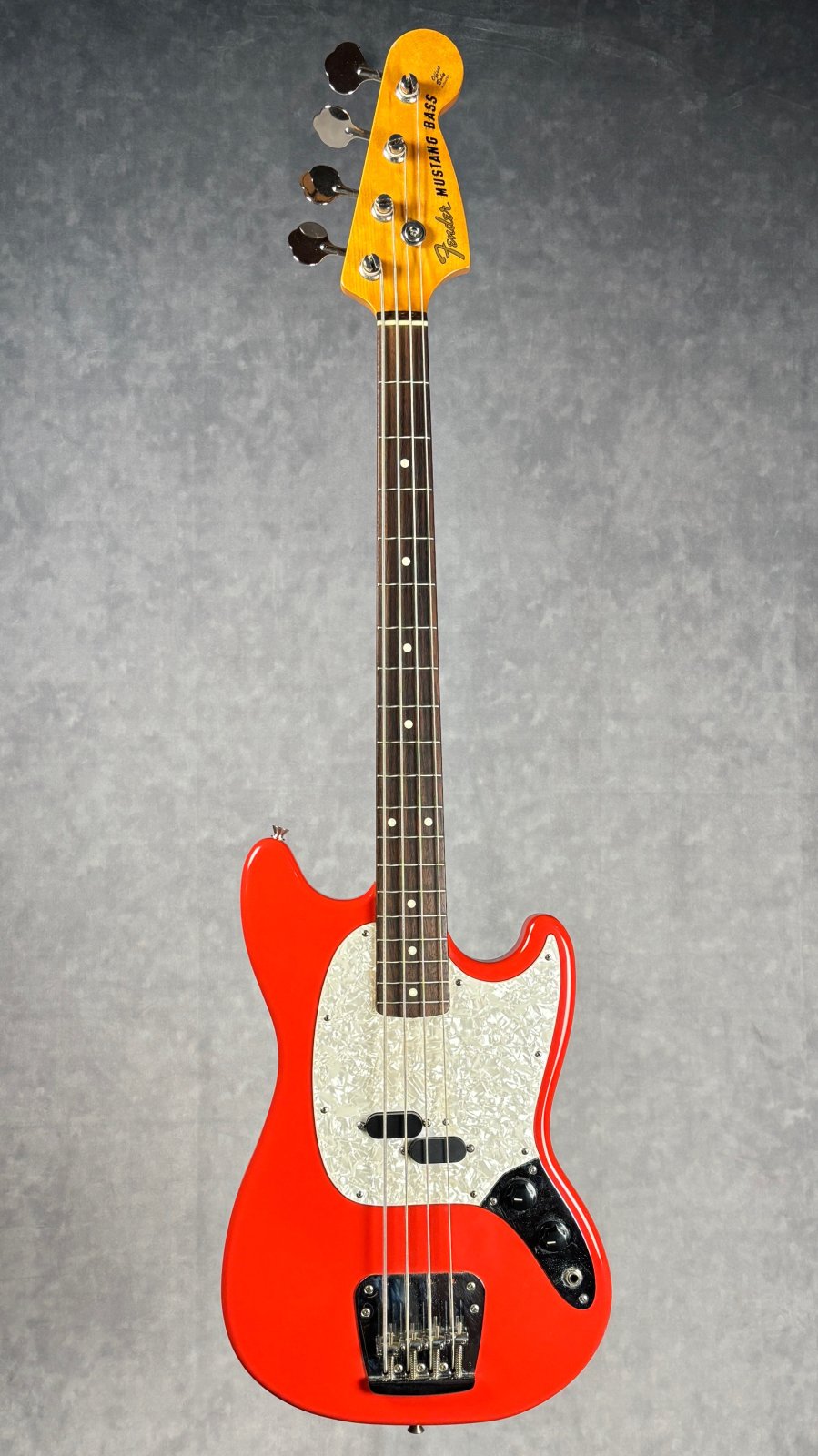 2007 Fender Mustang Bass MIJ - Fiesta Red!