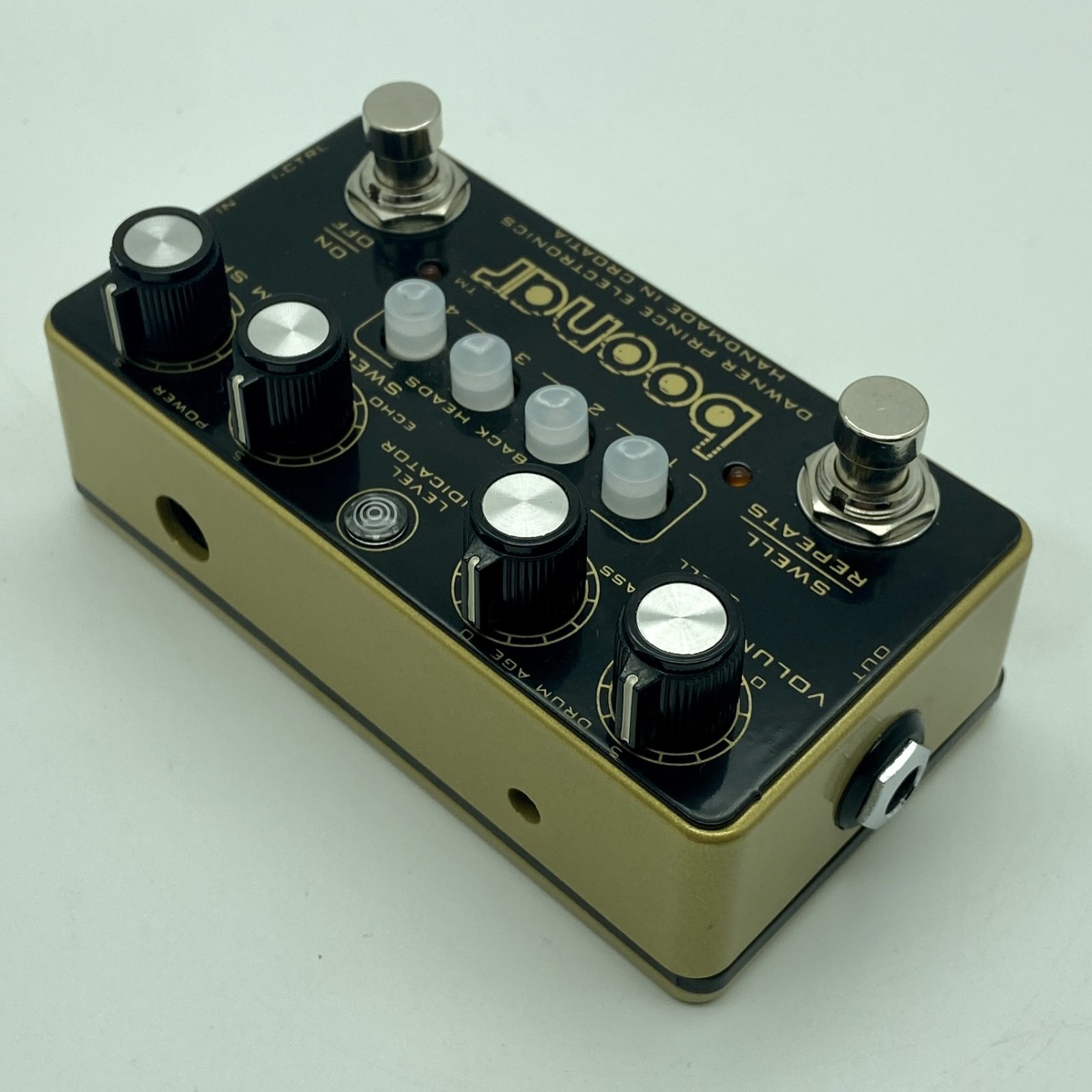 Used Dawner Prince Boonar Multi-Head Drum Echo Pedal