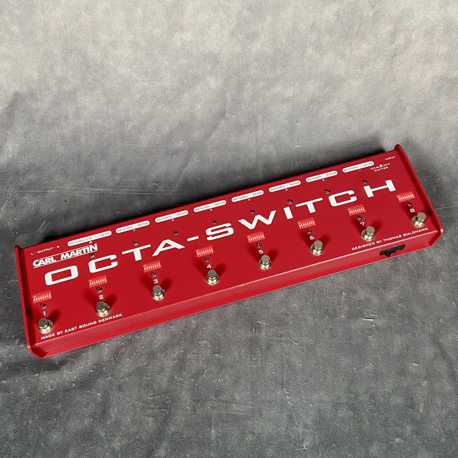 ギター Carl Martin OCTA-SWITCH MKII Amazon | Carl Martin Octa-Switch MK II | ラインセレクター