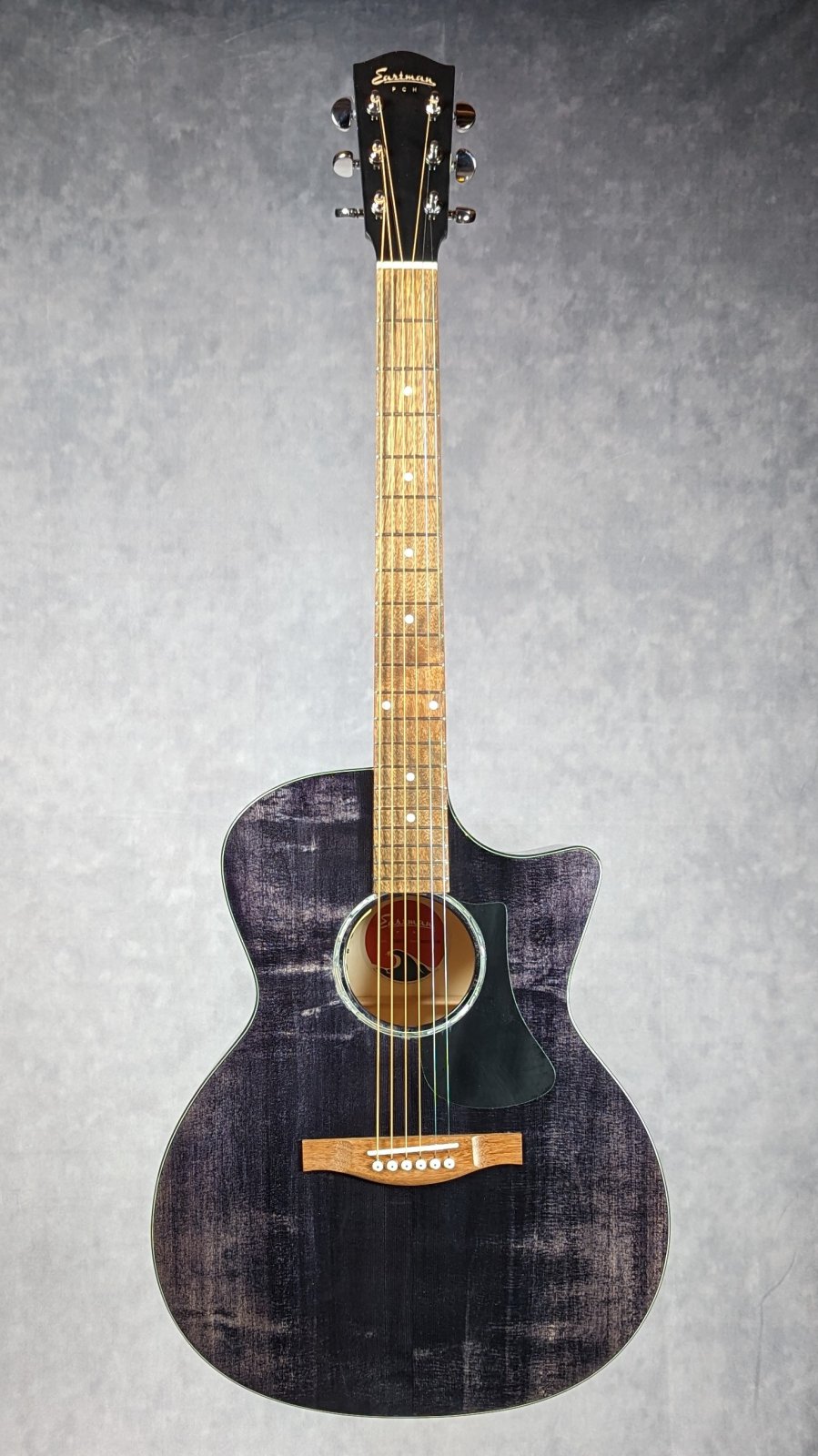 ギター Eastman PCH3-GACE-TBK Eastman Acoustic Electric Guitar with bag - PCH3-GACE-LTD
