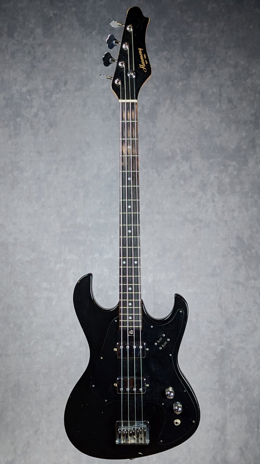 bushdebrunt harmony 50 ブラック brunt Vintage Harmony H906 Short Scale Bass