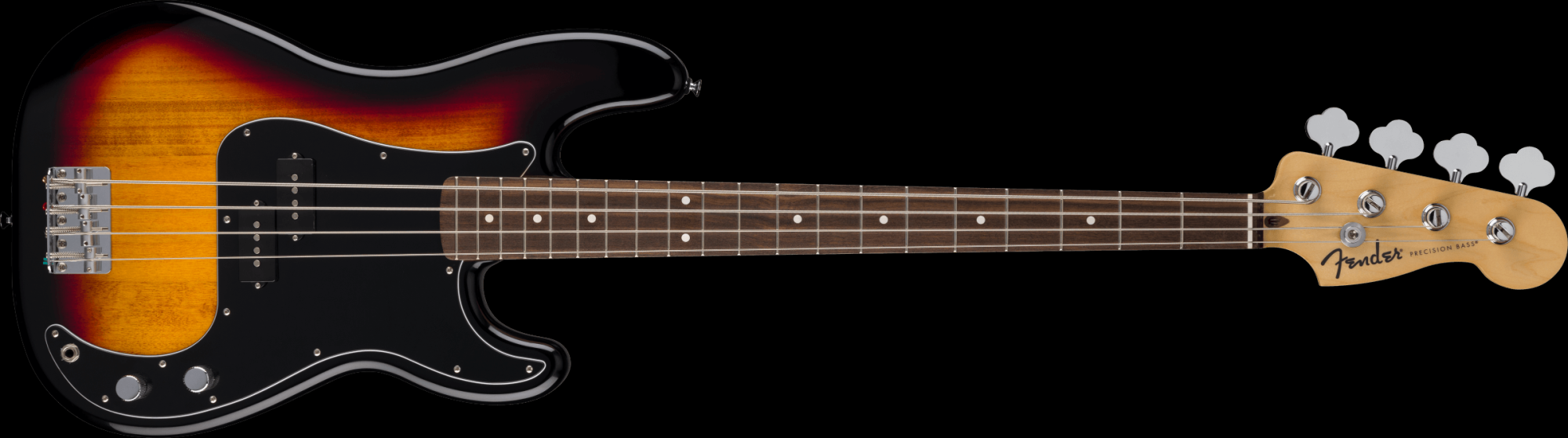 Fender Standard Precision Bass - 3-Color Sunburst - Laurel