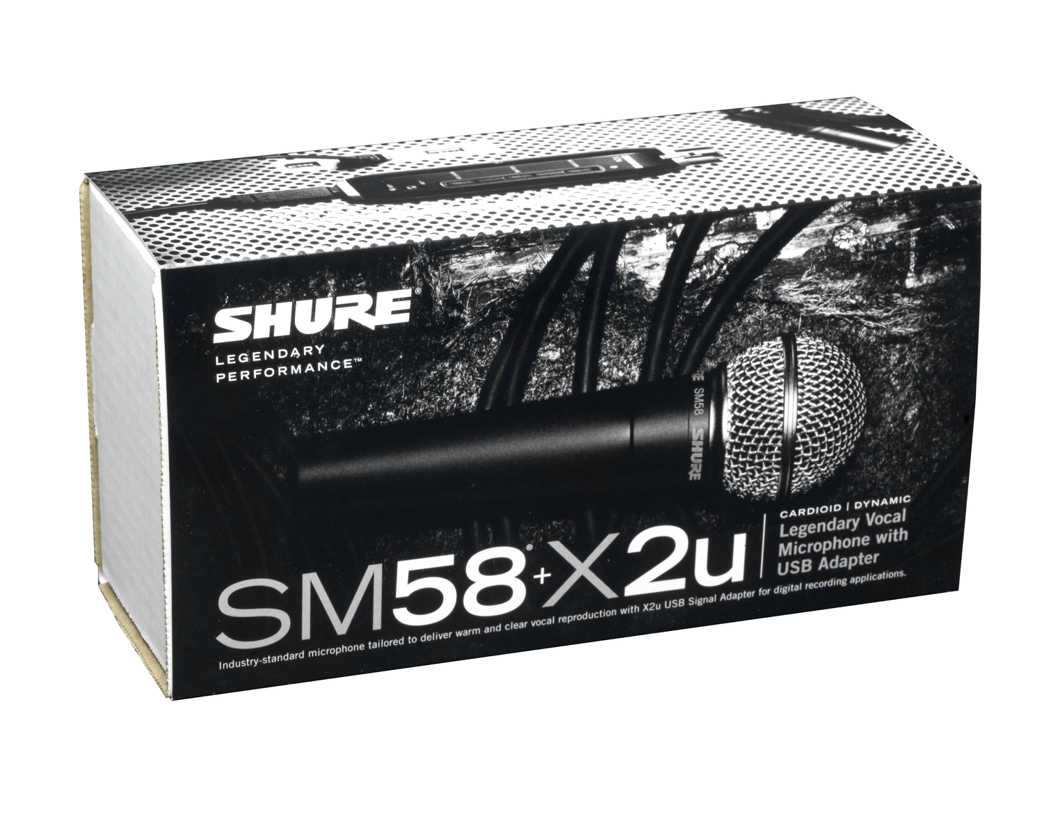 Shure SM58+X2u USB Digital Bundle - 042406167703