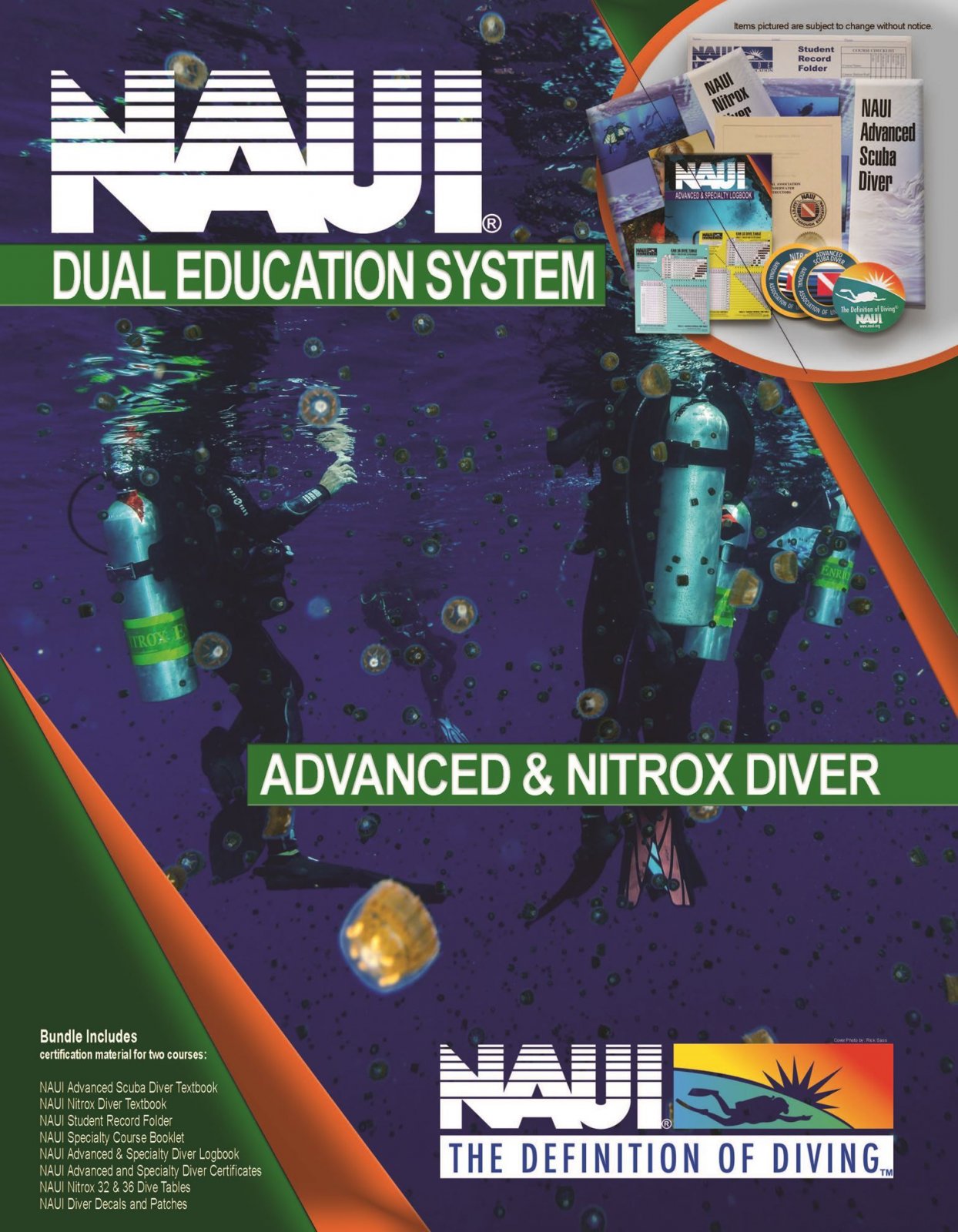 NAUI ADVANCED & NITROX DIVER DUAL EDUCATION SYSTEM