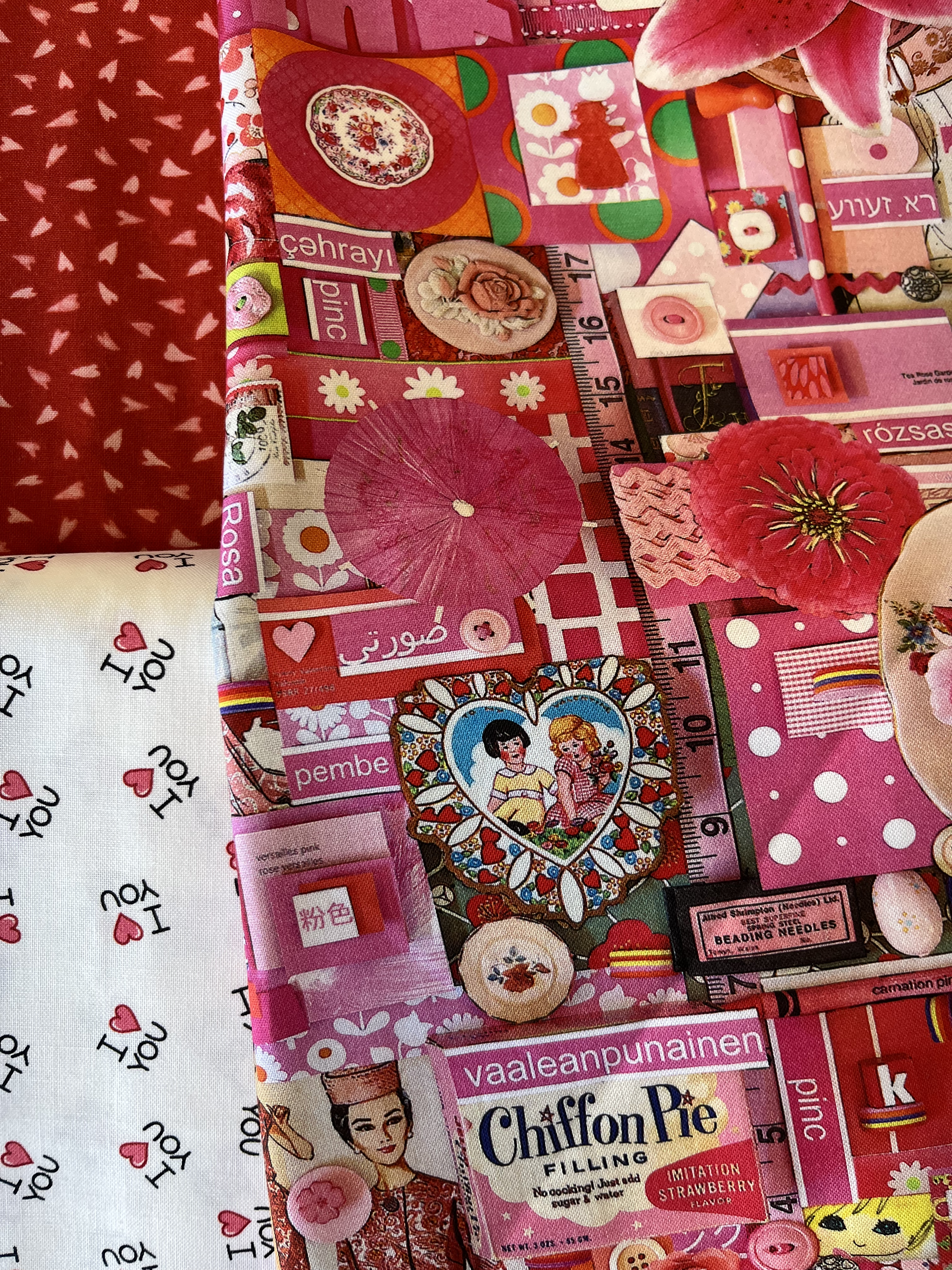 Valentine's Quilting Fabric