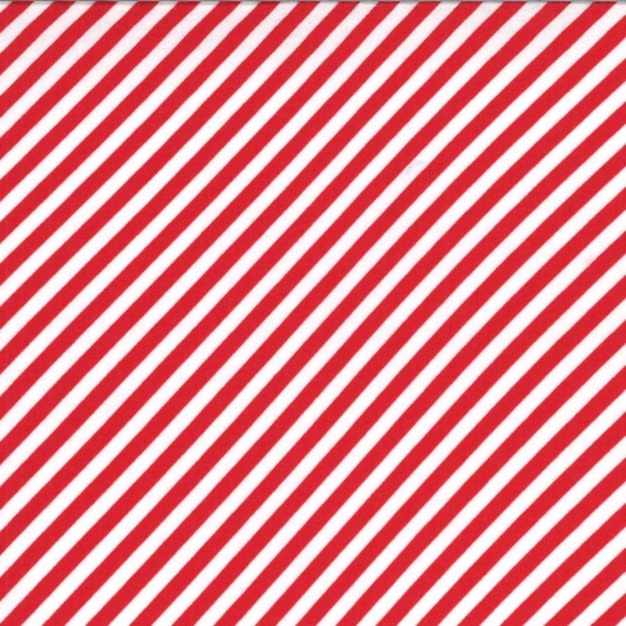 Red Stripe Shine On Fabric By Bonnie Camille 752106559301