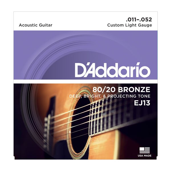 D'Addario 80/20 Bronze Acoustic Guitar Strings - 019954122119