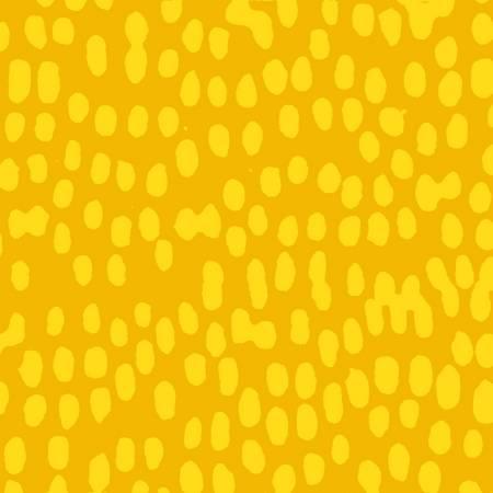 Sunshine Yellow Paint Dabs Batik