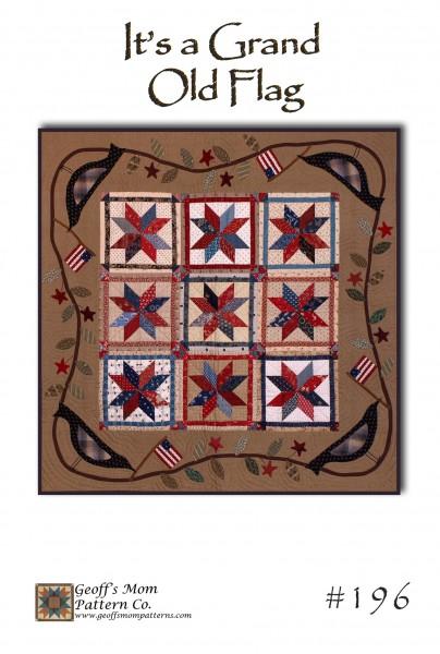It s A Grand Old Flag Quilt Pattern 766897668005