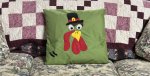 Pillow appliqué