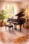 Piano Panel Print