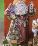 Birdhouse Sunflower Santa