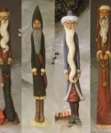 Pencil Santas