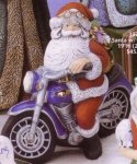 Biker Santa
