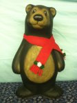 Bear wRedScarf