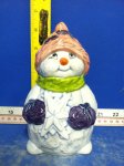 Snowmen wStockingCap Scarf Mittens