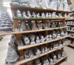 Large Santa Claus Penguins Christmas