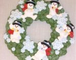 Snowman Wreath