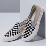 VANS★SLIP ON SF★MIX MATCH★チェック柄 VANS バンズ US企画 スリッポン 白黒 チェッカー柄 チェック柄