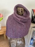 Two Point Cowl in Winterburn Aran_Dulce_2