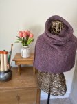Two Point Cowl in Winterburn Aran_Dulce_3