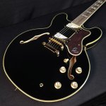 シゲ　Epiphone Sheraton II EB ソフトケース付属 Sheraton-II PRO, Ebony | Epiphone