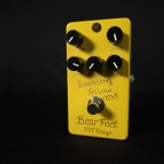 Used Bearfoot FX Sparkling Yellow OD3 Overdrive Pedal