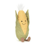 Amuseable Sweetcorn by Jellycat - 670983166156