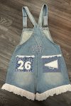 cheer homecoming overalls