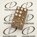 Crazy Tube Circuits Triptychon Analog Fuzz Multi-Effect Pedal