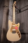 ギター Fender Duo Sonic Maple Desert Sand Fender Player Duo Sonic Maple Fingerboard Electric Guitar